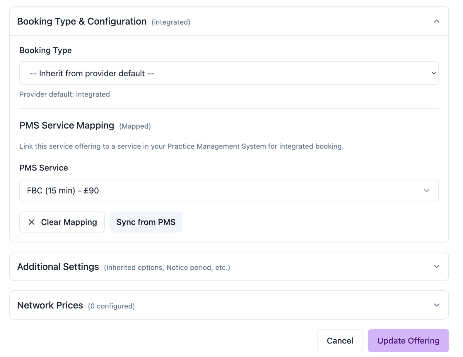 Provider Service Inheritance