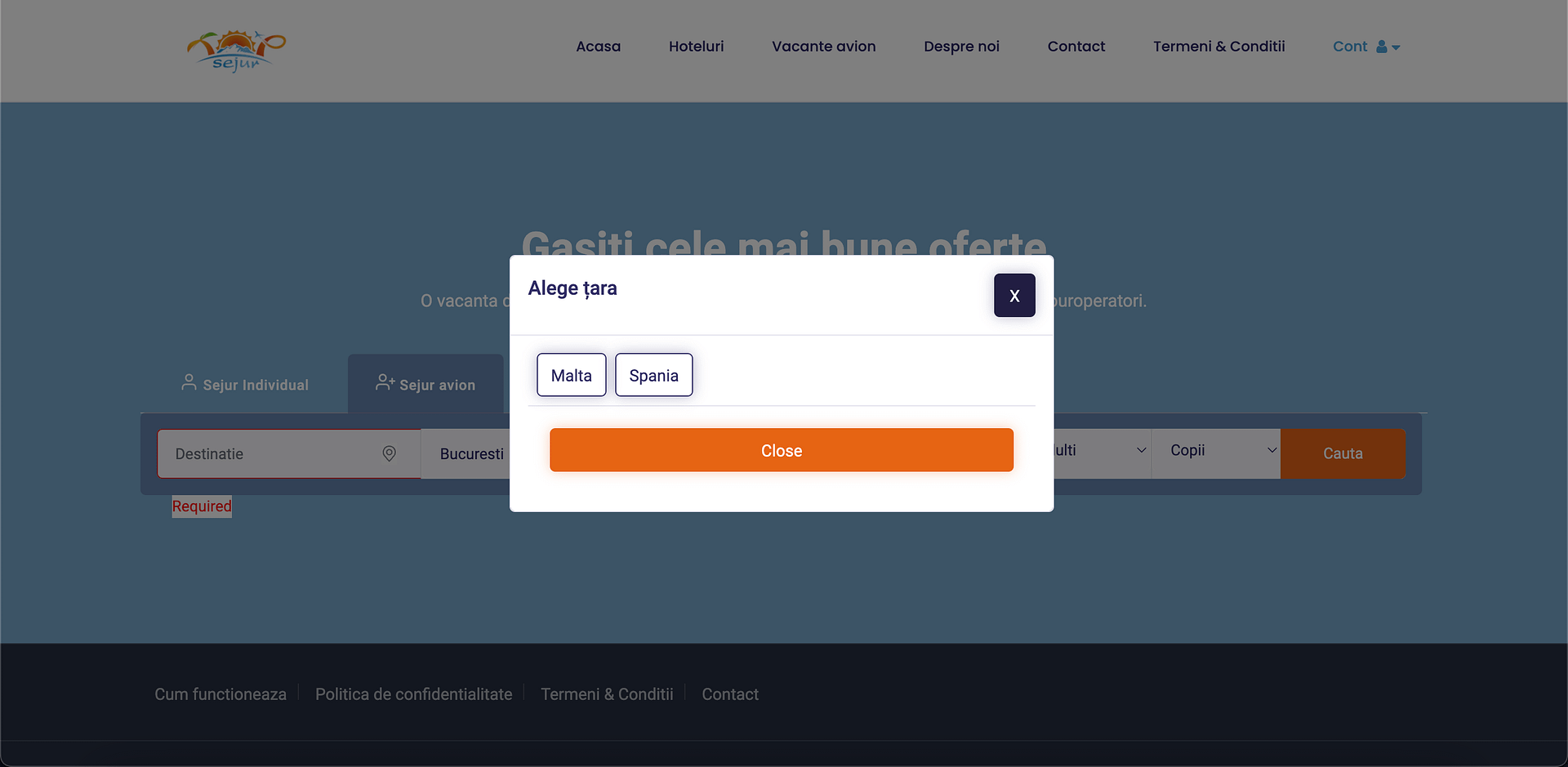 TopSejur screenshot 4