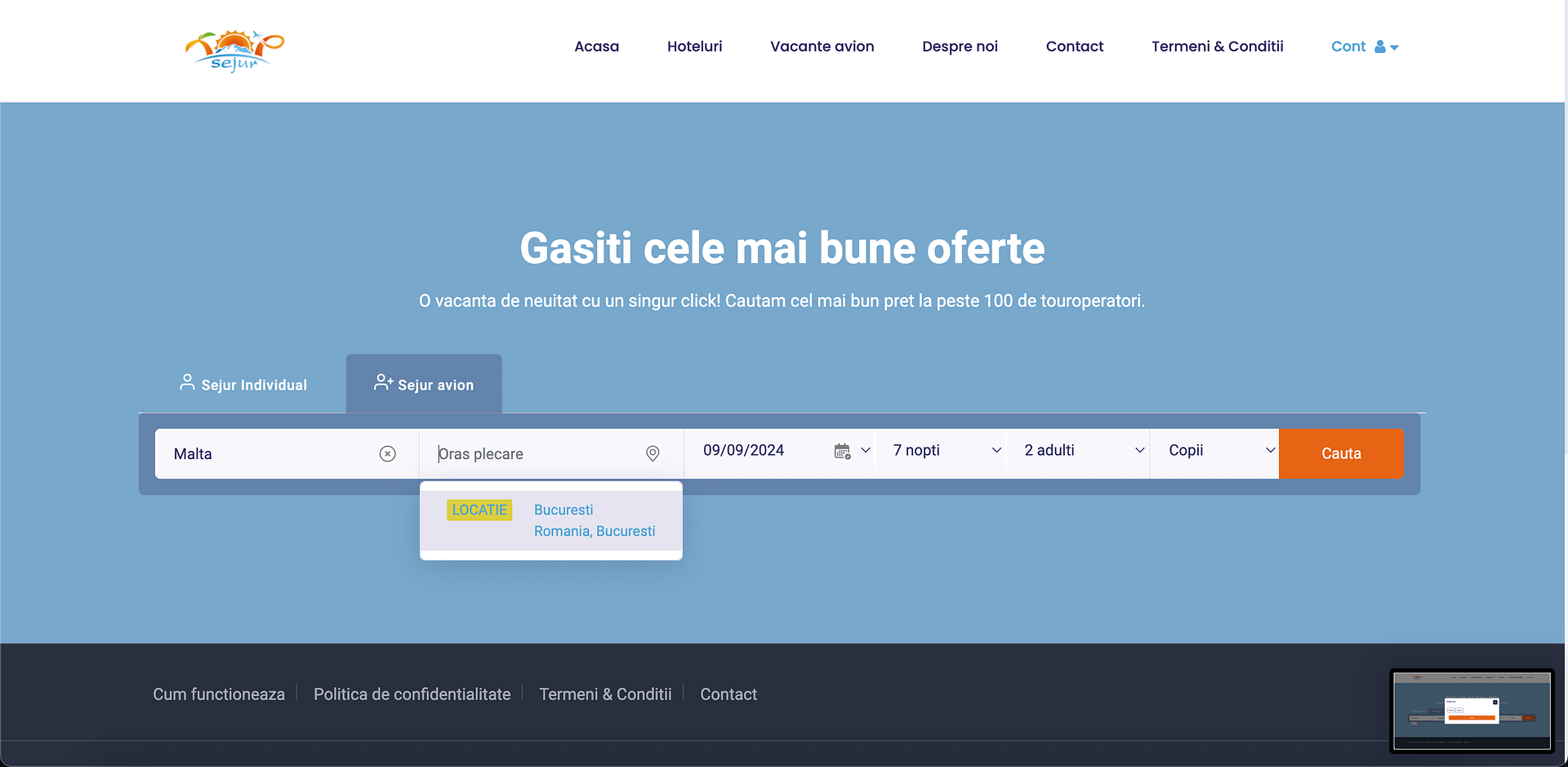 TopSejur screenshot 5