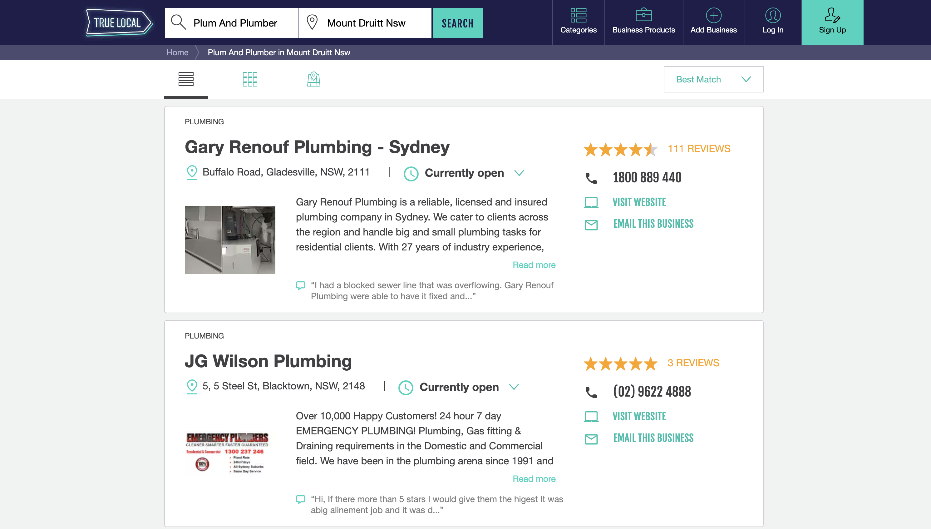 True Local screenshot 3